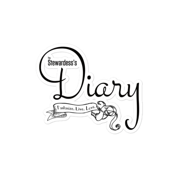 The Stewardess's Diary - Bubble-free sticker - Image 2